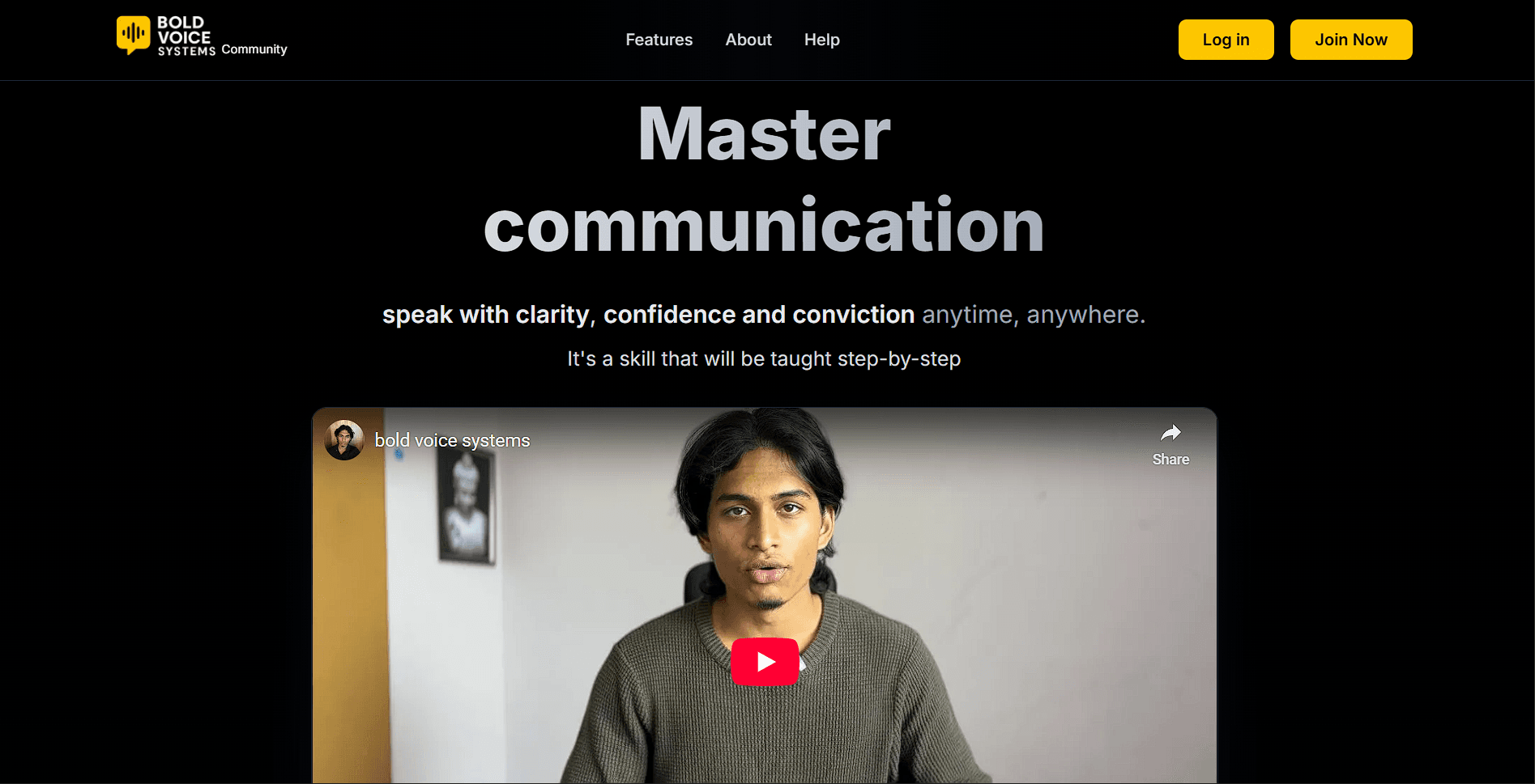 Bold Voice Systems Mockup